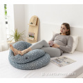 良質の快適なU形状綿妊娠枕